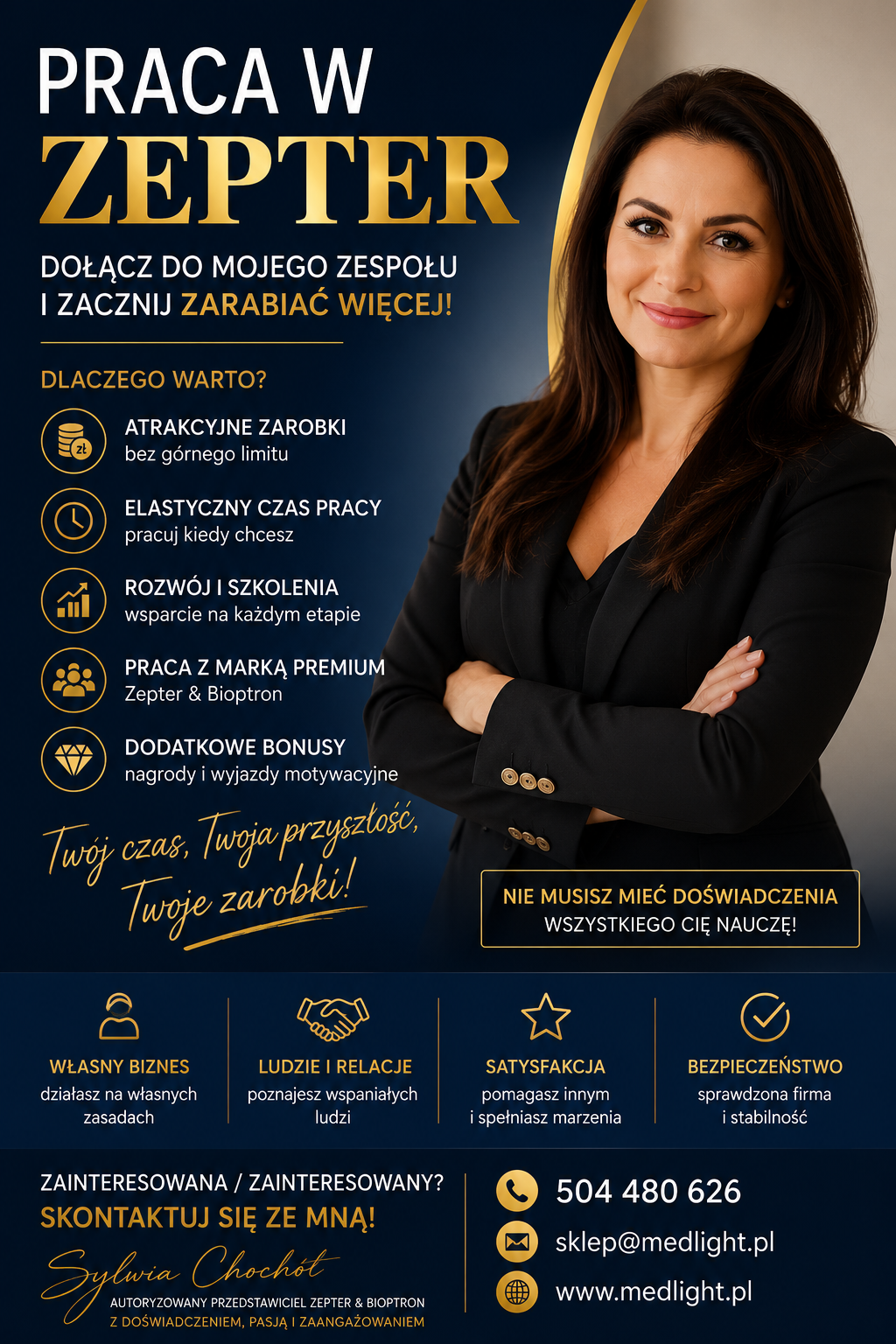 Praca w Zepter – dołącz do zespołu i rozwijaj się razem ze mną